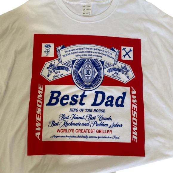 Budweiser | Shirts | Best Dad Budweiser 